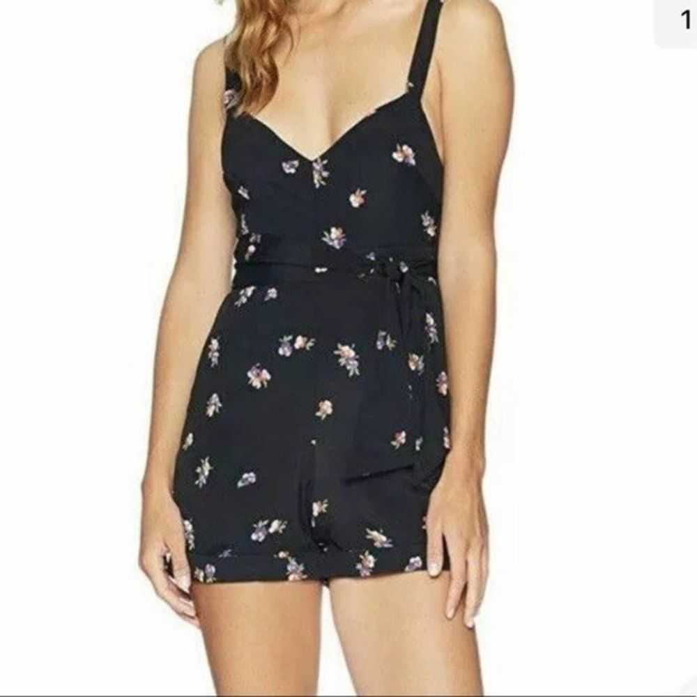 Flynn Skye Womens Size Small Romy Romper Raining Jasmine